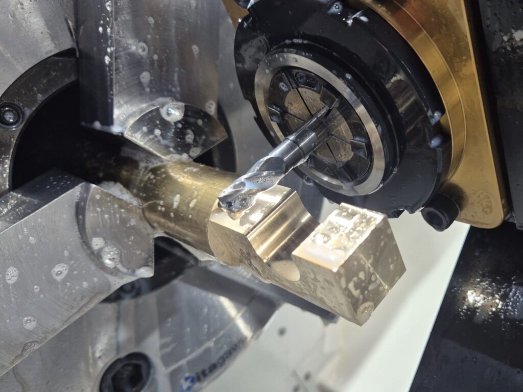 CNC Zerspanung aus Messing für Maschinenbau